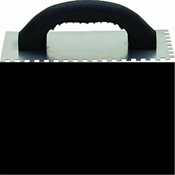 Hyde Industrial Blade Solutions 19050 4.25 x 9.25 in. Square Notch Adhesive Trowel 161289